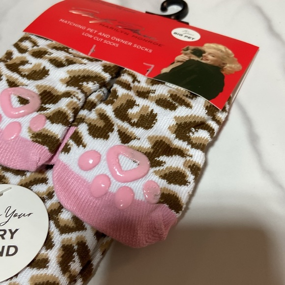 Marilyn Monroe Matching Pet & Owner Low cut Sock Set, Big Pet - Picture 14 of 17